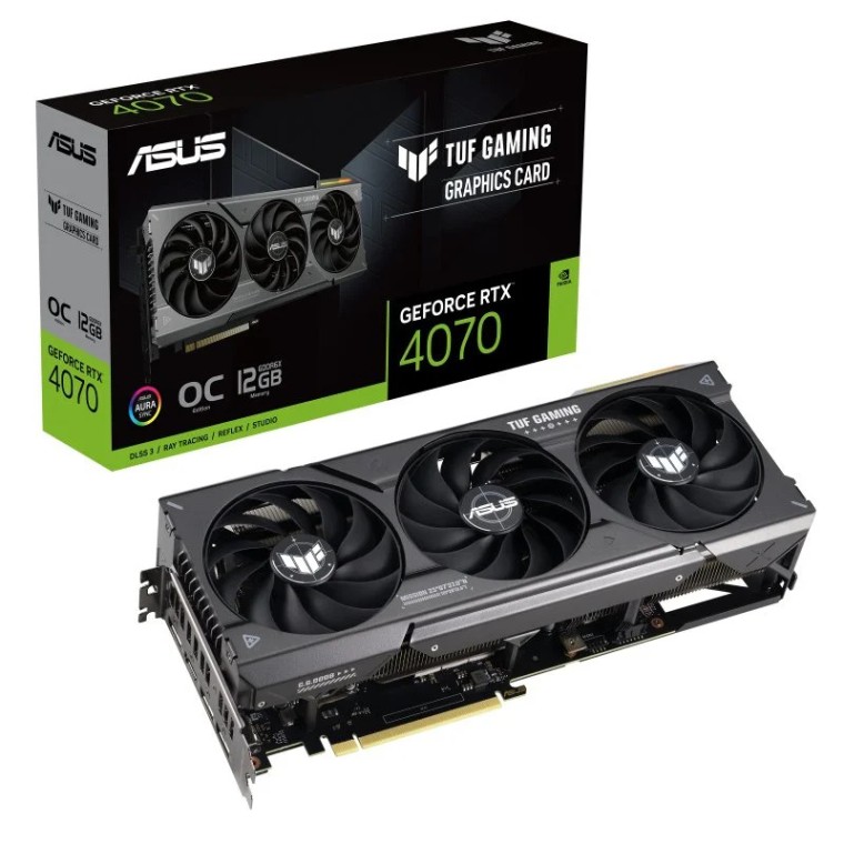 ASUS TUF Gaming GeForce RTX 4070 OC Edition 12GB GDDR6X DLSS3