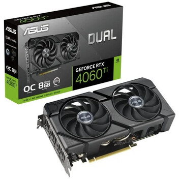 ASUS Dual GeForce RTX 4060 Ti EVO OC Edition 8GB GDDR6 DLSS3 ASUS Dual GeForce RTX 4060 Ti EVO OC Edition 8GB GDDR6 DLSS3