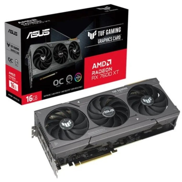 ASUS TUF Gaming Radeon RX 7600 XT OC Edition 16GB GDDR6