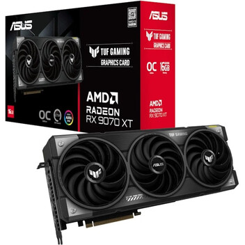Tarjeta Gráfica ASUS TUF Gaming AMD Radeon RX 9070 XT OC 16GB GDDR6 FSR 4