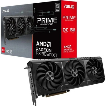 Tarjeta Gráfica ASUS PRIME AMD Radeon RX 9060 XT OC 16GB GDDR6 FSR 4 Tarjeta Gráfica ASUS PRIME AMD Radeon RX 9060 XT OC 16GB GDDR6 FSR 4