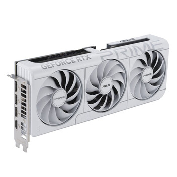 Tarjeta Gráfica ASUS Prime RTX5070-O12G-WHITE 12GB GDDR7 triple ventilador blanco