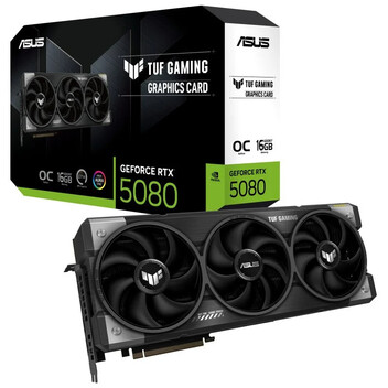 Tarjeta Gráfica ASUS TUF Gaming GeForce RTX 5080 OC 16GB GDDR7 Reflex 2 RTX AI DLSS4