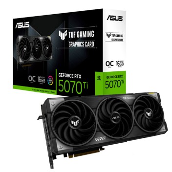 Tarjeta Gráfica Asus TUF Gaming GeForce RTX 5070 Ti OC 16GB GDDR7 DLSS4