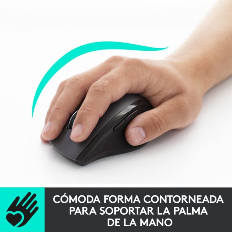 Logitech Marathon Mouse M705 Ratón Inalámbrico 1000 DPI Gris