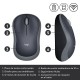 Logitech M185 Ratón Inalámbrico 1000DPI Gris