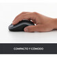 Logitech M185 Ratón Inalámbrico 1000DPI Gris