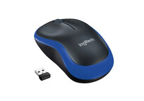 Logitech M185 Ratón Inalámbrico 1000DPI Azul
