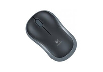 Ratón Logitech inalámbrico 1000 DPI ergonómico 3 botones gris alcance 10m