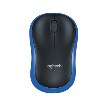 Logitech M185 Ratón Inalámbrico 1000 DPI Negro/Azul Logitech M185 Ratón Inalámbrico 1000 DPI Negro/Azul