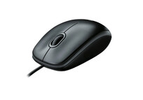 Logitech B100 Ratón Negro