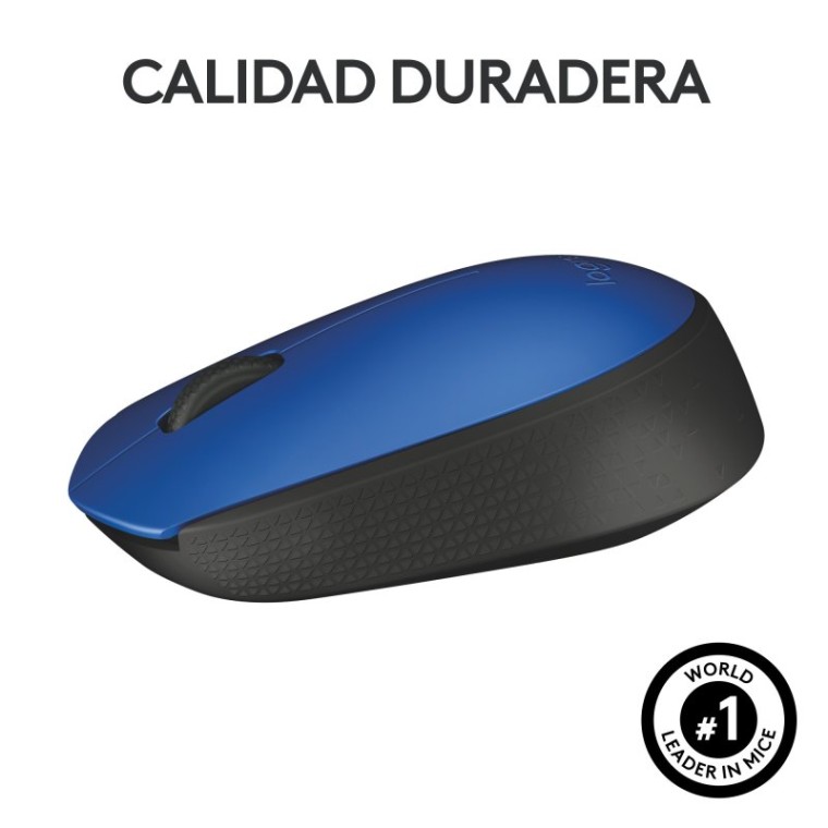 Logitech M171 Ratón Inalámbrico Azul