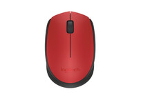 Logitech M171 Ratón Inalámbrico Rojo