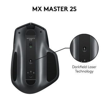 Logitech MX Master 2S Ratón Inalámbrico Negro 1000DPI Logitech MX Master 2S Ratón Inalámbrico Negro 1000DPI