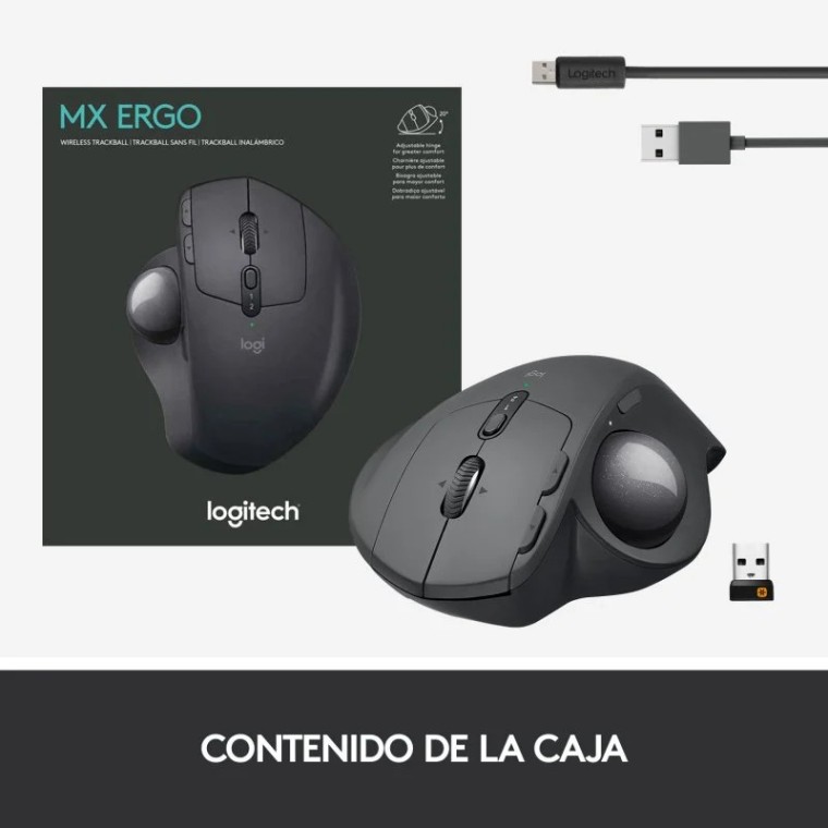 Logitech MX Ergo Trackball Inalámbrico