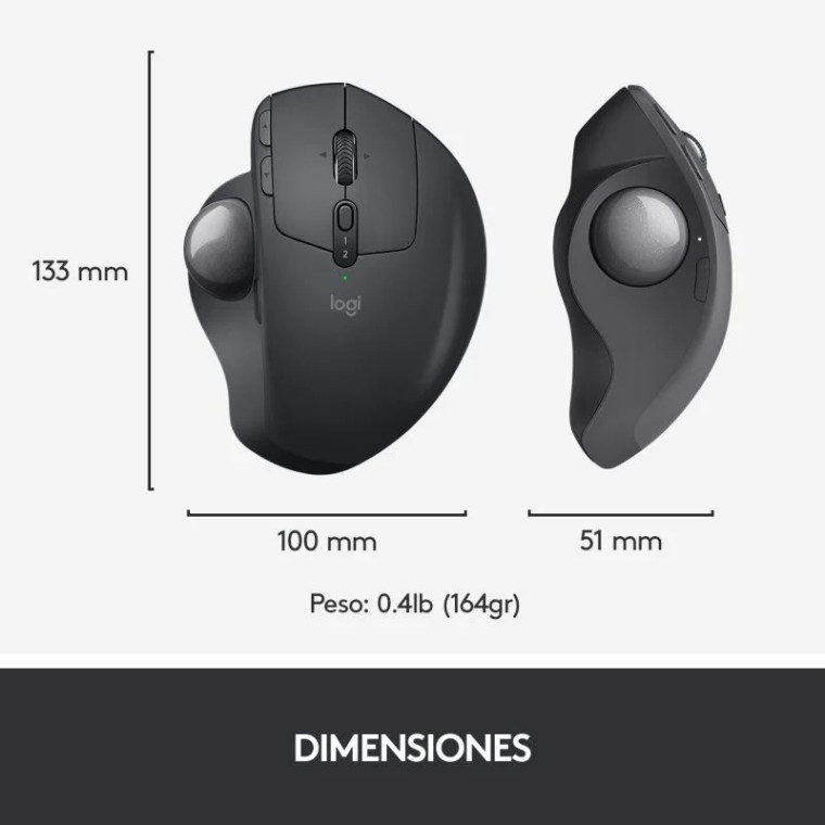 Logitech MX Ergo Trackball Inalámbrico