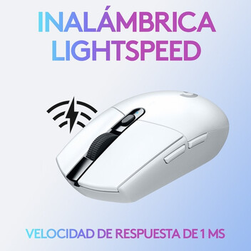 Logitech G305 LightSpeed Ratón Inalámbrico Gaming 12000DPI Blanco Logitech G305 LightSpeed Ratón Inalámbrico Gaming 12000DPI Blanco