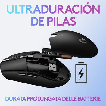 Logitech G305 LightSpeed Ratón Inalámbrico Gaming 12000DPI Blanco Logitech G305 LightSpeed Ratón Inalámbrico Gaming 12000DPI Blanco