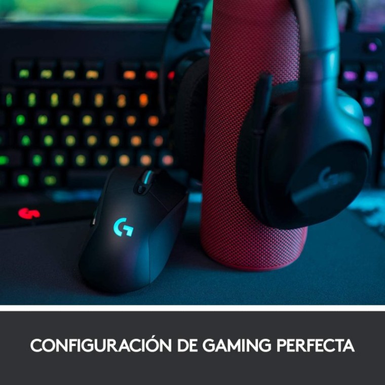 Logitech G703 Lightspeed Ratón Gaming Inalámbrico 16000DPI Negro