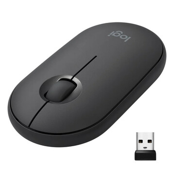 Logitech Pebble M350 Ratón Óptico Inalámbrico Grafito Logitech Pebble M350 Ratón Óptico Inalámbrico Grafito