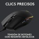 Logitech G203 Lightsync 2nd Gen Ratón Gaming 8000DPI RGB Negro