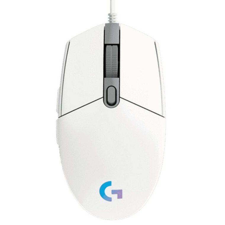 Logitech G102 Lightsync Ratón Gaming 8000DPI Blanco