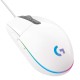 Logitech G102 Lightsync Ratón Gaming 8000DPI Blanco