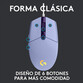 Logitech G203 Lightsync 2nd Gen Ratón Gaming 8000DPI RGB Lila Logitech G203 Lightsync 2nd Gen Ratón Gaming 8000DPI RGB Lila