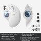 Logitech Ergo M575 Ratón Trackball Inalámbrico 2000DPI Blanco