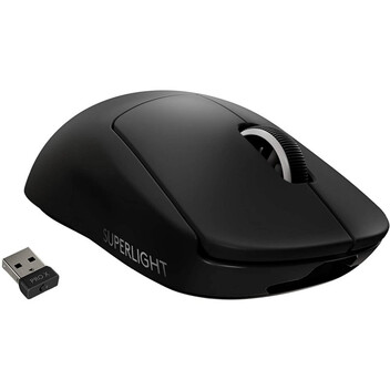 Logitech Pro X Superlight Ratón Inalámbrico Gaming 25400DPI Negro Logitech Pro X Superlight Ratón Inalámbrico Gaming 25400DPI Negro