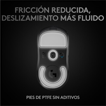 Logitech Pro X Superlight Ratón Inalámbrico Gaming 25400DPI Negro Logitech Pro X Superlight Ratón Inalámbrico Gaming 25400DPI Negro