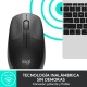 Logitech M190 Ratón Inalámbrico Full Size 1000DPI Gris