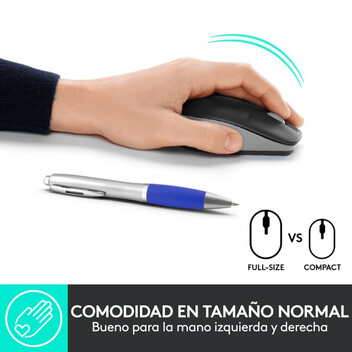 Logitech M190 Ratón Inalámbrico 1000DPI Gris Logitech M190 Ratón Inalámbrico 1000DPI Gris