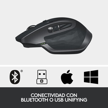 Logitech MX Master 2S Ratón Wireless 4000DPI Negro Logitech MX Master 2S Ratón Wireless 4000DPI Negro