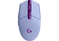 Ratón Logitech inalámbrico 12000 DPI LIGHTSPEED HERO 6 botones Lila