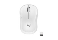 Logitech M220 Silent Ratón Wireless Blanco