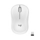 Logitech M220 Silent Ratón Wireless Blanco