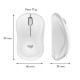 Logitech M220 Silent Ratón Wireless Blanco