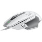 Logitech G502 X Ratón Gaming USB 13 Botones 25600DPI Blanco
