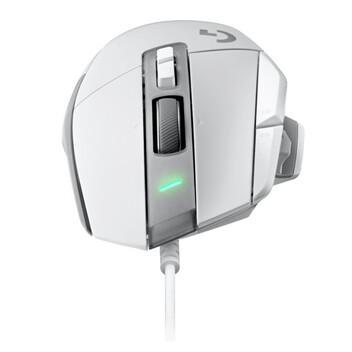 Logitech G502 X Ratón Gaming USB 13 Botones 25600DPI Blanco