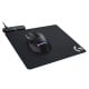 Logitech G502 X Plus Ratón Inalámbrico RGB Negro 25600DPI + Alfombrilla con Carga Inalámbrica Powerp