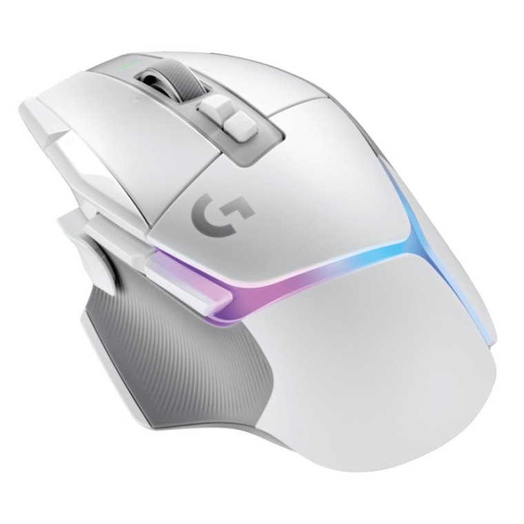 Logitech G502 X Plus Ratón Inalámbrico Gaming RGB 13 Botones 25600DPI Blanco