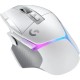 Logitech G502 X Plus Ratón Inalámbrico RGB Blanco 25600DPI + Alfombrilla con Carga Inalámbrica Power