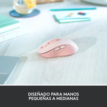 Logitech Signature M650 Ratón Bluetooth para Manos Pequeñas a Medianas, Clics Silenciosos Rosa Logitech Signature M650 Ratón Bluetooth para Manos Pequeñas a Medianas, Clics Silenciosos Rosa