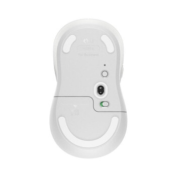 Ratón Logitech Signature M650 L for Business inalámbrico 4000 DPI SmartWheel Bluetooth blanco