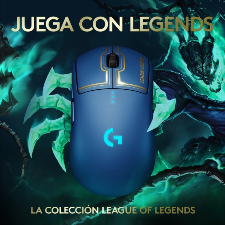 Logitech G Pro Ratón Inalámbrico para Gaming Edición League of Legends 25600 DPI