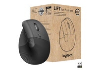 Ratón Logitech inalámbrico 4000 DPI vertical ergonómico Bluetooth Logi Bolt 6 botones