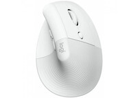 Logitech Lift for Business Ratón Ergonómico Bluetooth 4000 DPI Blanco