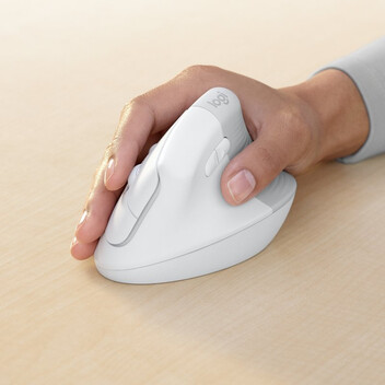 Logitech Lift for Business Ratón Ergonómico Bluetooth 4000 DPI Blanco Logitech Lift for Business Ratón Ergonómico Bluetooth 4000 DPI Blanco