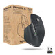 Ratón Logitech inalámbrico 8000 DPI 7 botones programables Darkfield Grafito